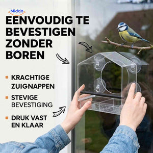AviHaven bird feeder mounting without drilling
