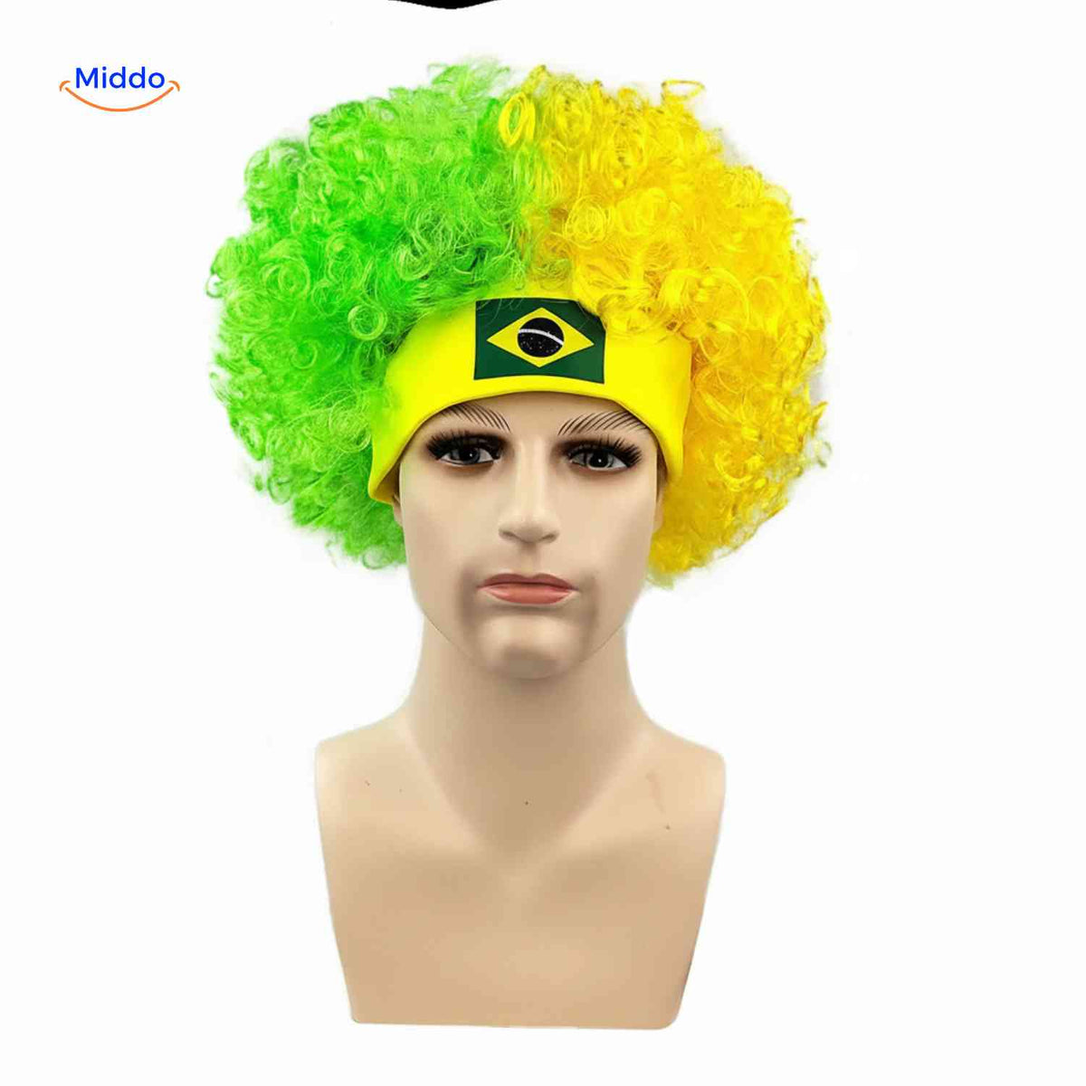 yellow Support Wig product view image 12