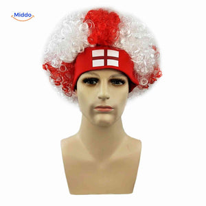 red Support Wig product view image 8