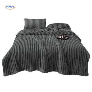 Fluffina soft plush sleep blanket