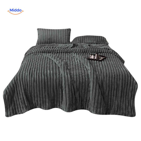 Fluffina soft plush sleep blanket