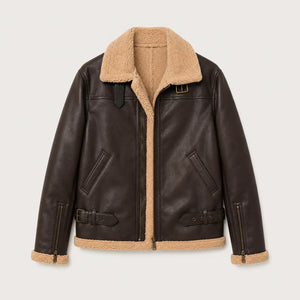 brown Furvello Jacket product view image 4