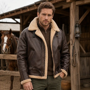 brown Furvello Jacket product view image 1