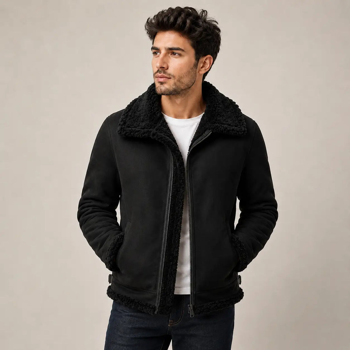 black Furvexo Jacket product view image 10