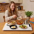 HeatFold large warming mat for multiple dishes