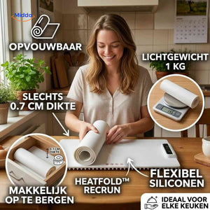 HeatFold roll-up flexible space-saving warming mat
