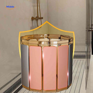 pink HydroFold Bathtub product view image 9