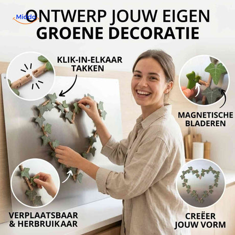 IvyFlex click-together magnetic ivy