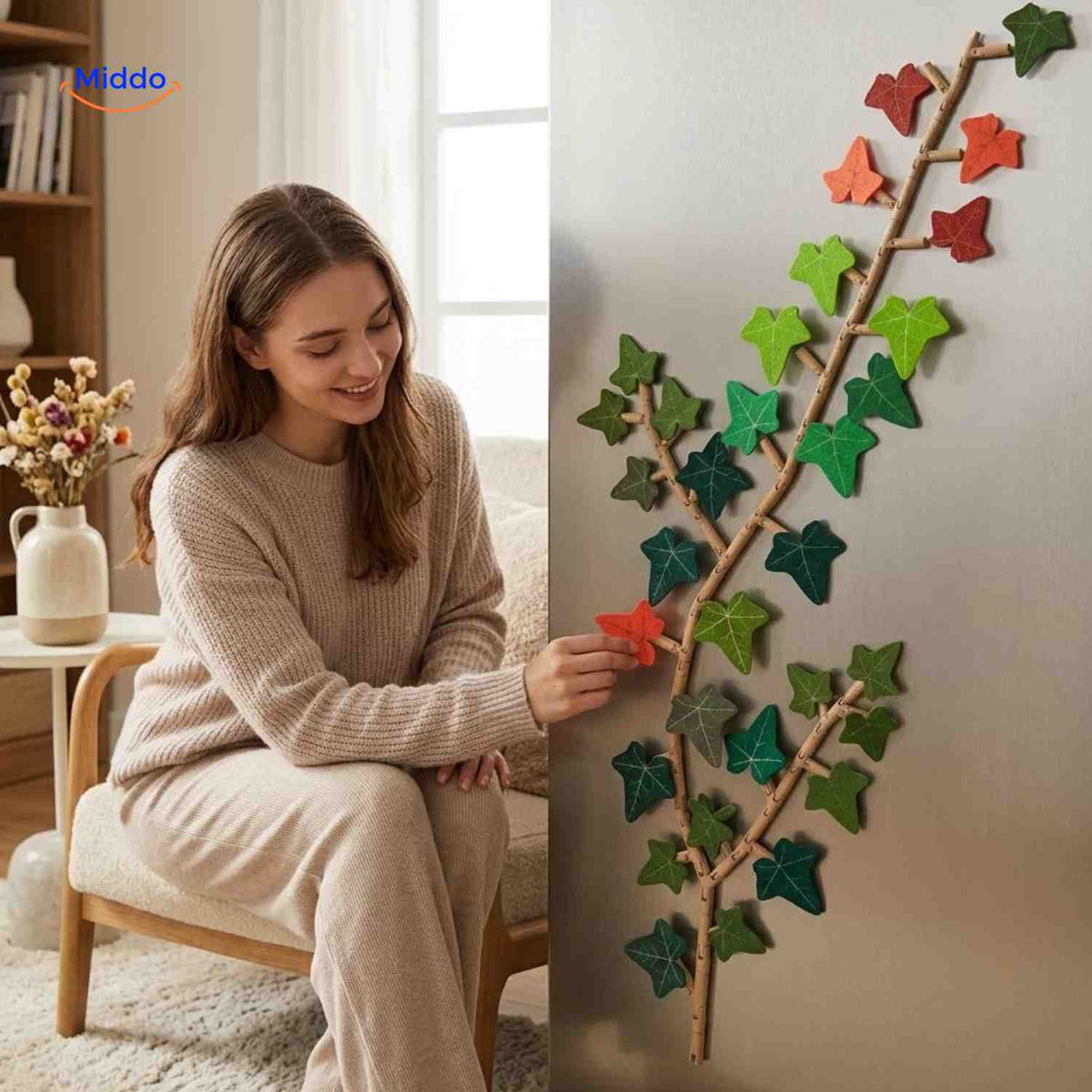 IvyFlex modular magnetic ivy decor
