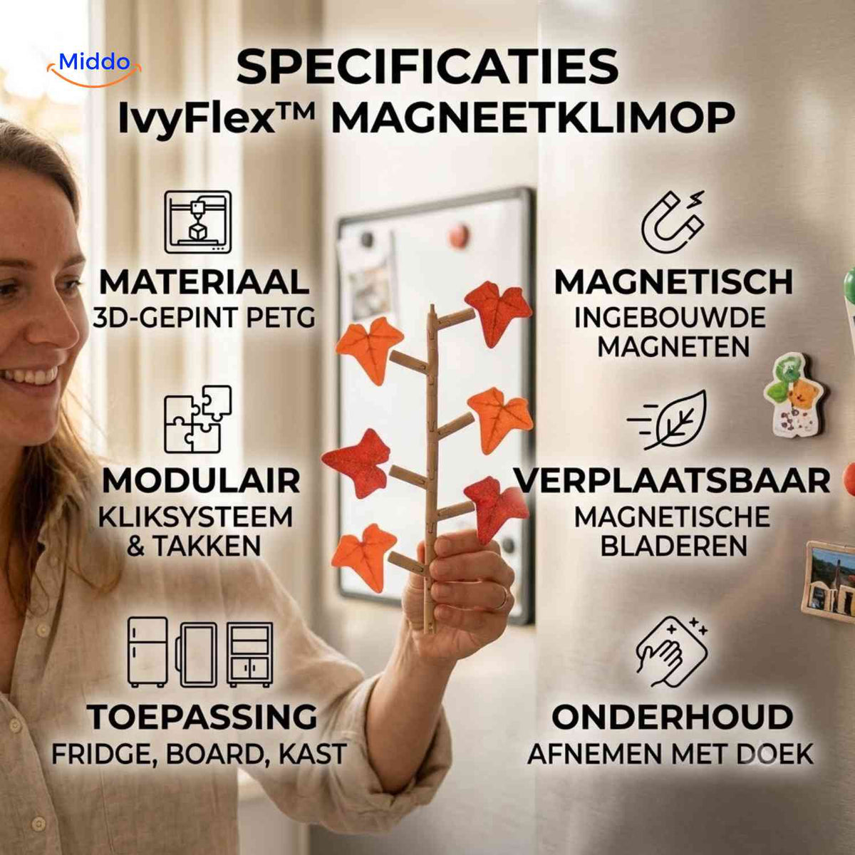 IvyFlex magnetic ivy specifications