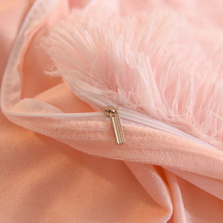 Teddy Fluffy fleece bedding detail