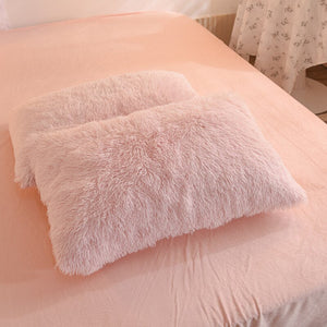 Teddy Fluffy fleece bedding detail