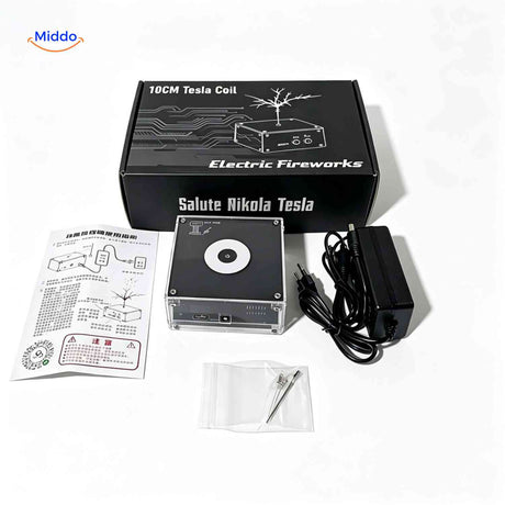 PlasmaTune Tesla coil complete package with accessories