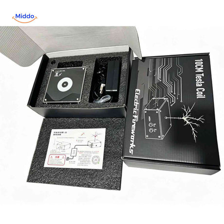 PlasmaTune Tesla coil complete set in premium packaging