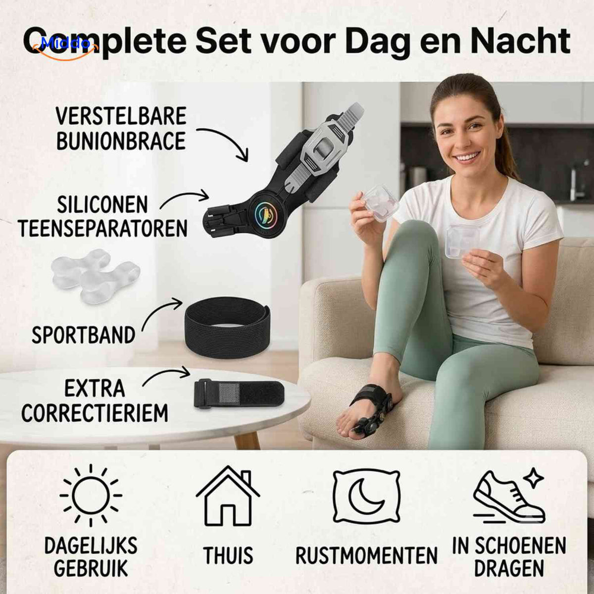 ToeRelief complete set for day and night use