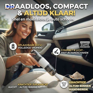 Turbovac powerful handheld car vacuum with blower function