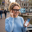 VisiCam AI glasses app pairing and live features