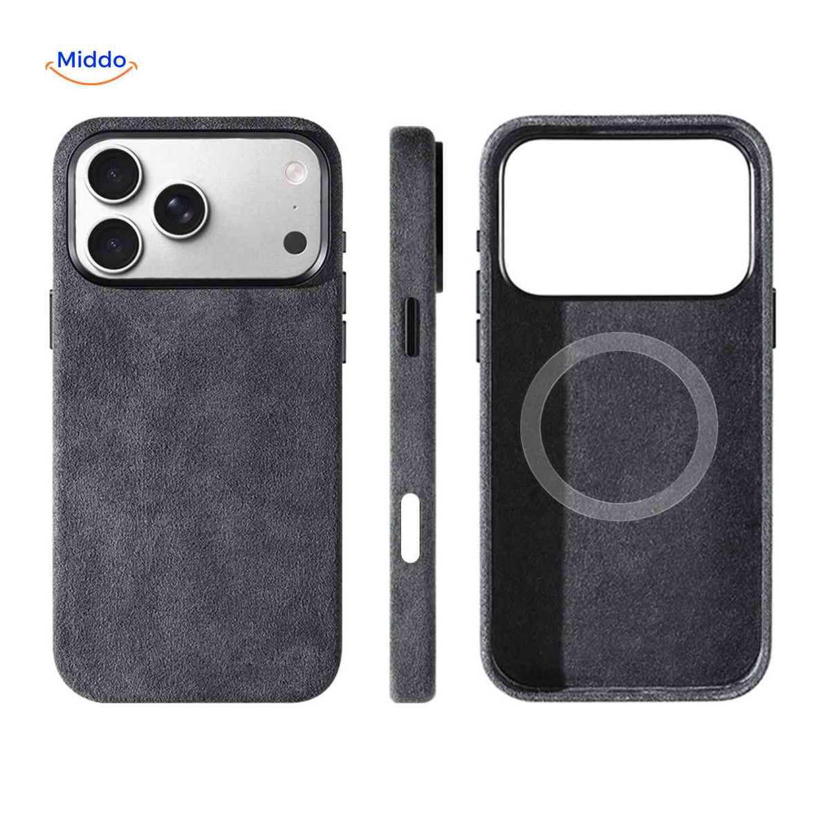 black AlcantaPro Case product view image 1