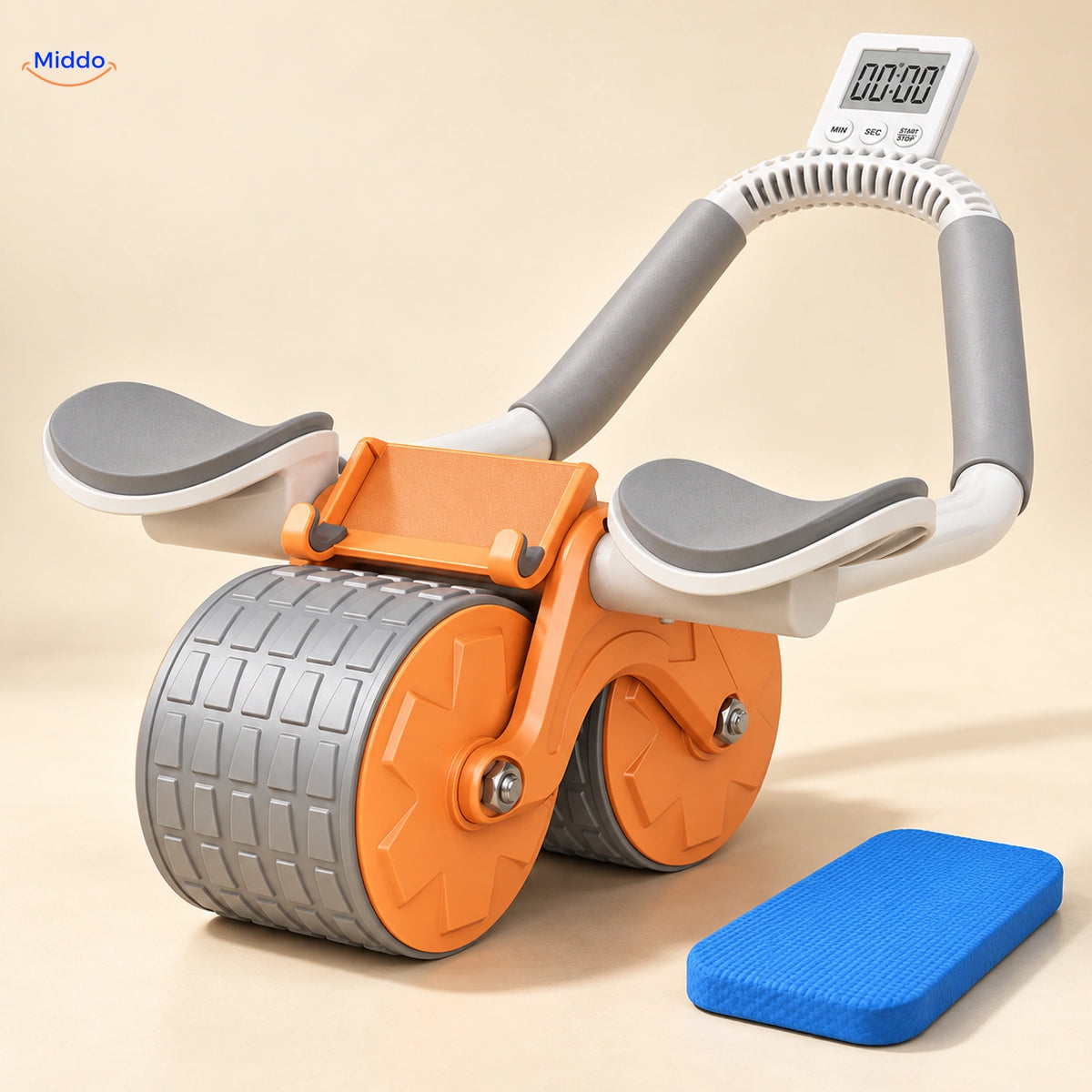 AbWheel Pro™ – Orange with Timer