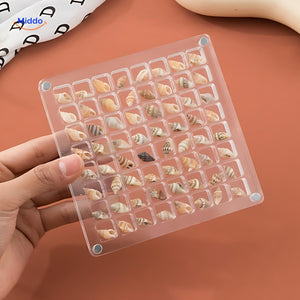 Easy-to-clean acrylic display case design for simple maintenance and crystal-clear visibility.