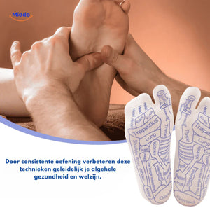 Acupoint acupressure socks providing foot support and therapeutic foot massage.