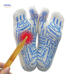 Acupoint socks with specific acupressure points designed for meridian therapy.