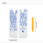 Acupoint socks designed for meridian acupressure massage and foot relaxation.