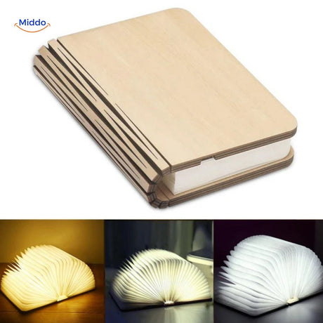 Adjustable desk lamp with multi-position folds for flexible lighting angles