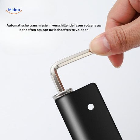 Door closer adjustment mechanism for customizable closing speed control.