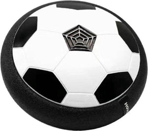 Air ball floating above ground demonstrating hovering technology