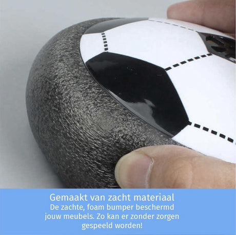 Soft-edge indoor soccer ball designed for safe indoor play