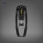Black variant of professional arm trainer for strength training.