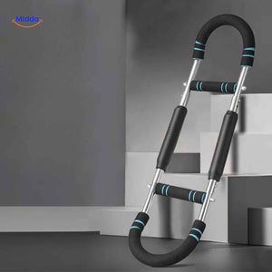 ArmFlex arm trainer with blue accents for home fitness workouts.