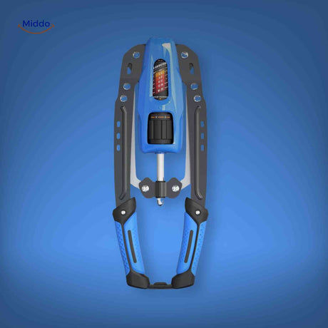 Blue variant arm trainer built for durable strength training.