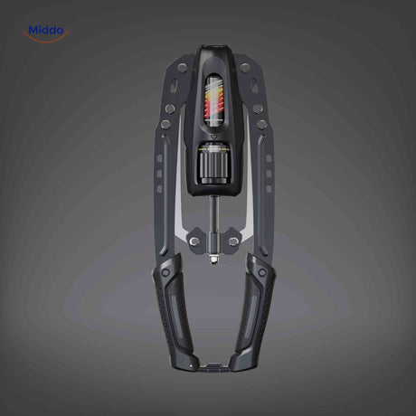 Portable compact arm trainer perfect for home gym setup.
