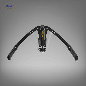 Arm trainer shown fully expanded and ready for use.