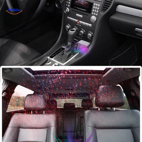 120W car charging station mounted in vehicle interior dashboard area