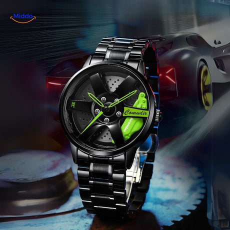 Men's automatic watch with casual coastal style and versatile design.
