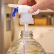Aquapress automatic water pump, portable battery-powered beverage dispenser.