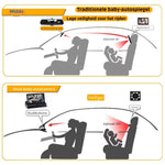 Baby camera comparison showing increased visibility and safety features.