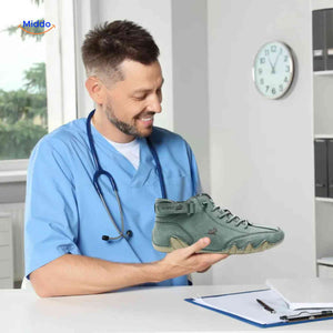 Green leather barefoot shoes designed for natural foot movement