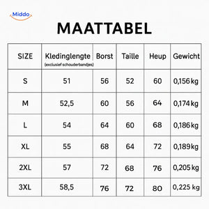 ShapelyFit body-shaping bodysuit size and fit measurement guide.