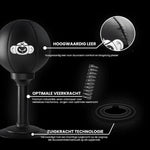 FunPunch boxing ball leather and resilience material explanation.