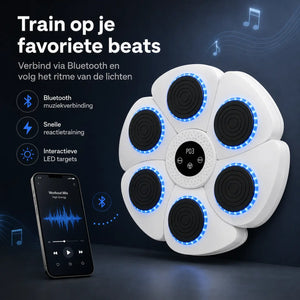 BoxPro smart boxing with Bluetooth music training features for synchronized workouts