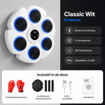 BoxPro classic white boxing set perfect for children's fitness workouts