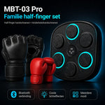 BoxPro pro family boxing set complete with red training gloves