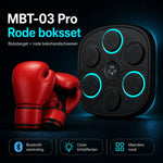 BoxPro pro model with red boxing gloves for dynamic training