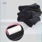 Washable BraidDry soft microfiber towel provides long-lasting durability.