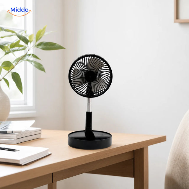 BreezePro™ | Effortless Airflow Anywhere — Black