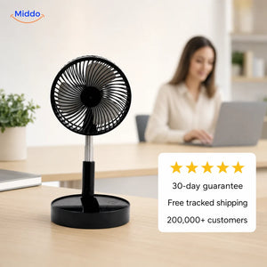 Trust card with usb desk fan